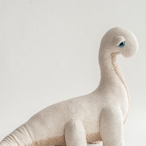 Big Albino Diplo Handmade Stuffed Animal image 1