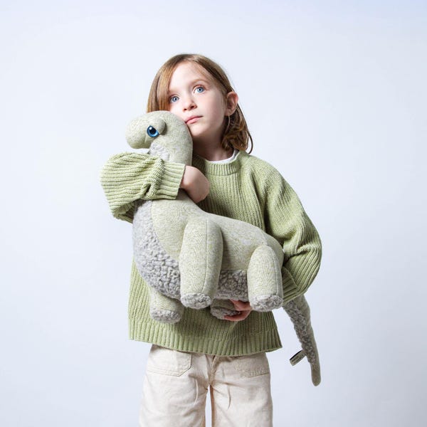 Pequeño dinosaurio de peluche - Juguete de peluche de dinosaurio para niños - Peluche jurásico hecho a mano - Adorable y adorable - Regalo único de Etsy