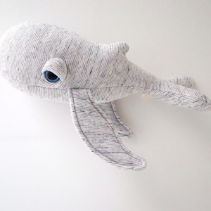 Mini GrandPa Whale - Handmade Plush toy