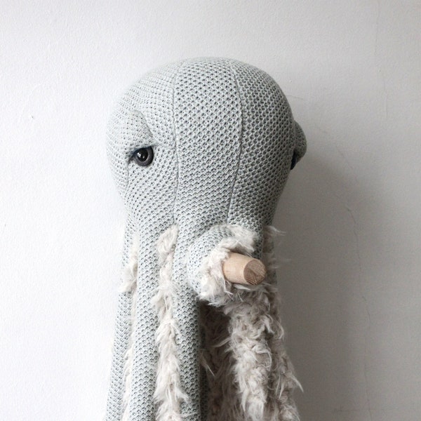 Small GrandMa Octopus - Handmade Stuffed Animal