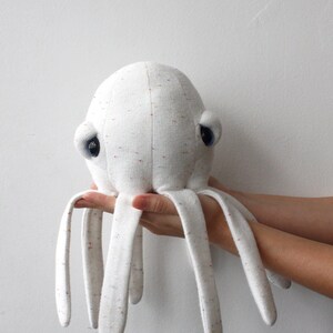 Mini Octopus Plush Adorable Small Stuffed Animal Cute Underwater Creature Handmade Ocean Critter Toy Soft Toy for Kids Gift Idea image 2