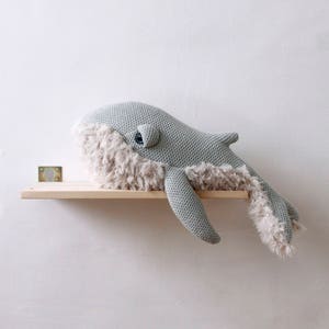 Small GrandMa Whale Handmade Stuffed Animal image 1