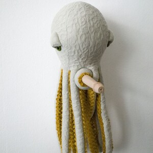 Small POP Octopus Handmade Plush toy image 3