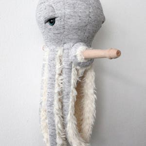 Small GrandPa Octopus Handmade Stuffed Animal image 2