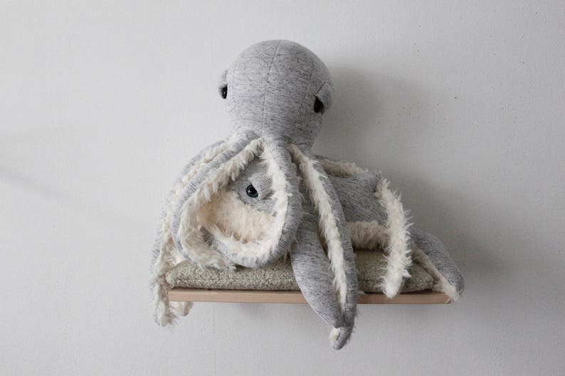 Small GrandPa Whale Handmade Stuffed Animal image 10