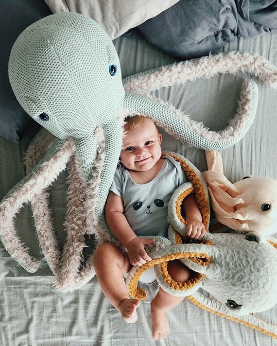 big stuffed octopus