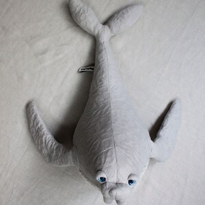 Small Original Walrus Stuffed Animal Handmade Plush toy image 5