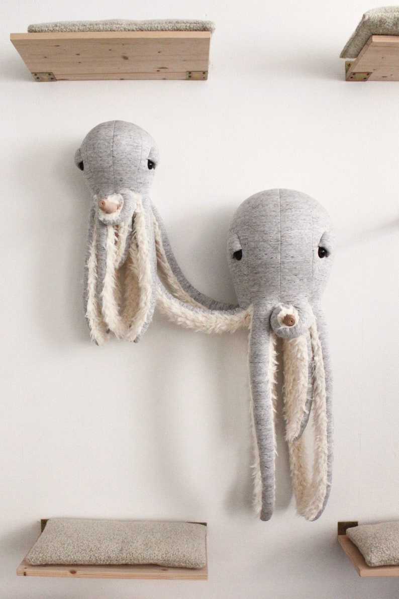 Big GrandPa Octopus Handmade Plush toy image 5