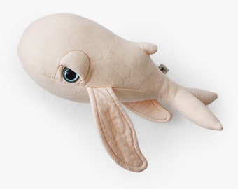 Mini Lady Whale - Handmade Plush toy