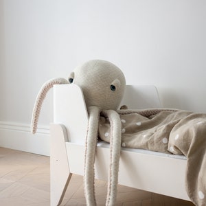 Big Albino Octopus Handmade Stuffed Animal image 5