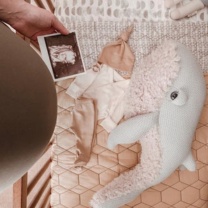 Big GrandMa Whale Handmade Stuffed Animal image 9