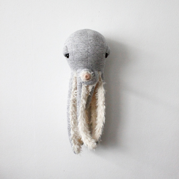 Small GrandPa Octopus - Handmade Stuffed Animal