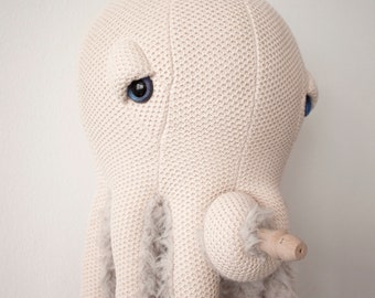 Big Mama Octopus - Handmade Plush toy