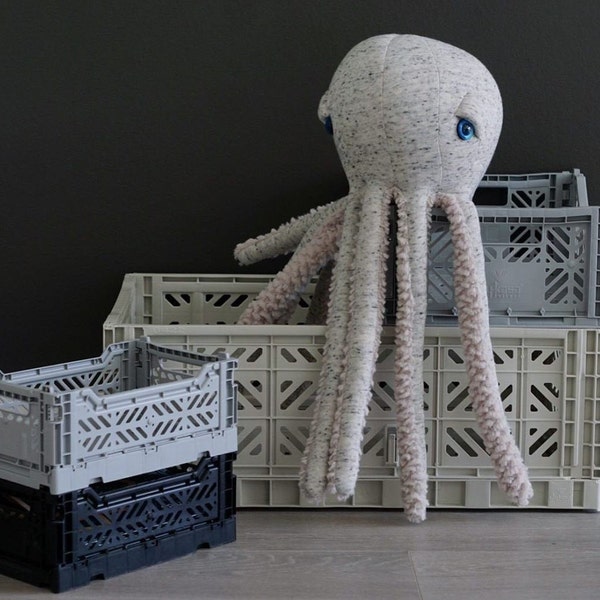 Small Original Octopus - Handmade Plush toy