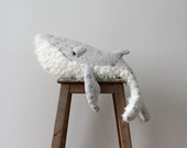 Grandpa Whale Stuffed Animal <0> Plush Toy <0> Cotton Jersey & Faux Fur