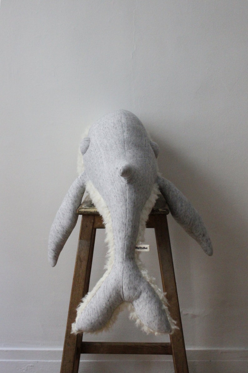 Big GrandPa Whale Handmade stuffed animal image 5