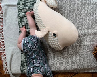 Small Lady Beluga - Handmade Plush toy