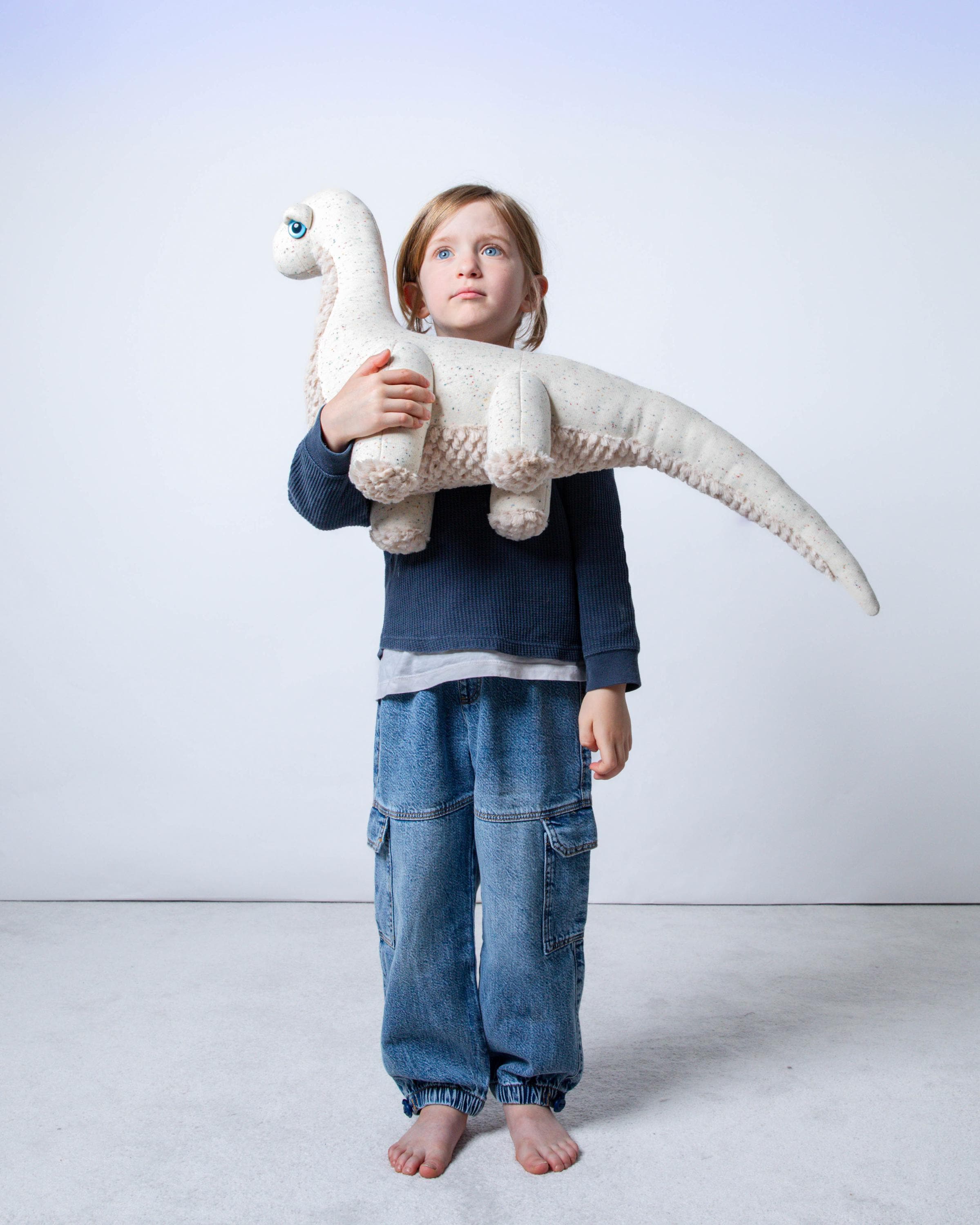 Small Albino Diplo - Handmade Stuffed Animal