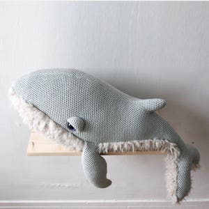 Big GrandMa Whale Handmade Stuffed Animal image 3