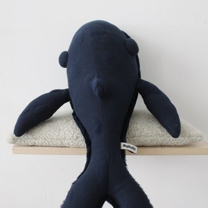 Small Night Whale Handmade Plush toy image 4