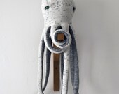 Small Octopus Stuffed Animal <0> Plush Toy <0> Cotton Jersey &  Wool