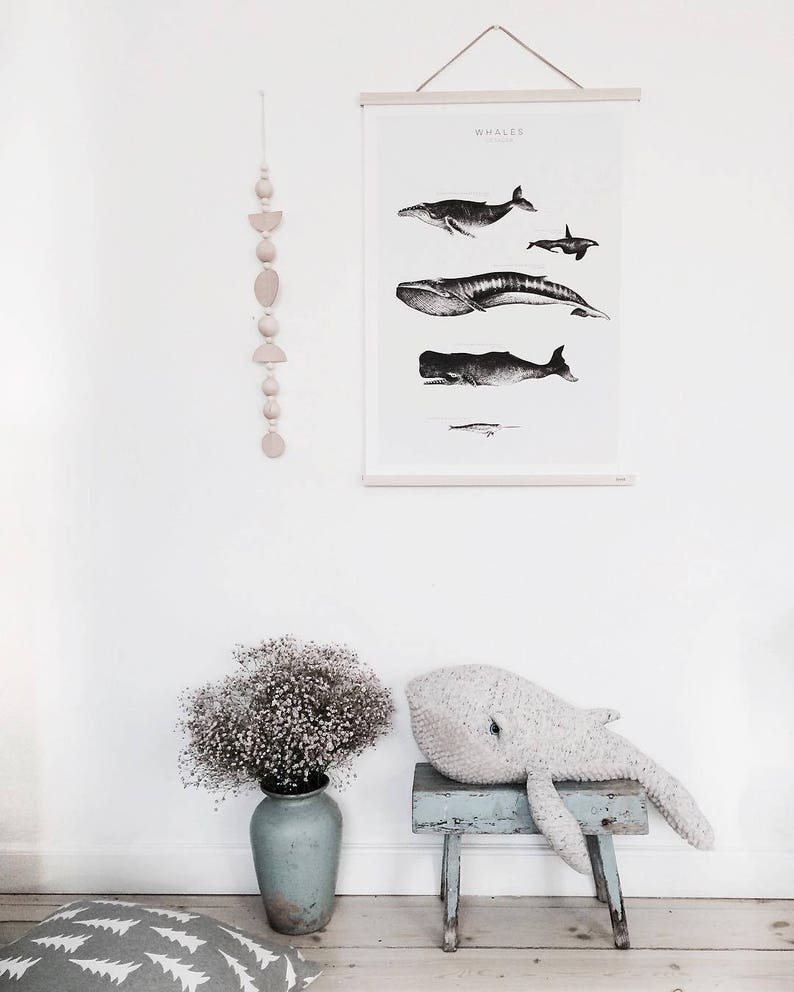 Handgemaakte kleine walvis knuffeldier schattige oceaan knuffel nautische kwekerij decor walvis minnaar cadeau zacht knuffeldier afbeelding 10