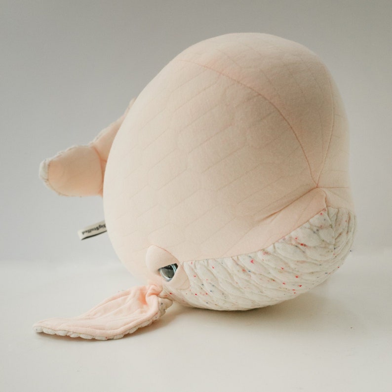 Small Lady Beluga Handmade Plush toy image 5