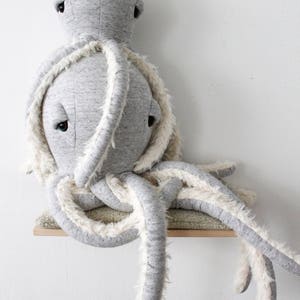 Small GrandPa Octopus Handmade Stuffed Animal image 6