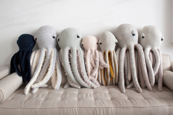 giant stuffed octopus