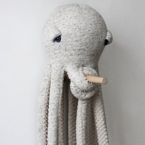 Big Original Octopus - Handmade Stuffed Animal