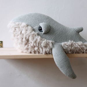 Small GrandMa Whale Handmade Stuffed Animal image 2