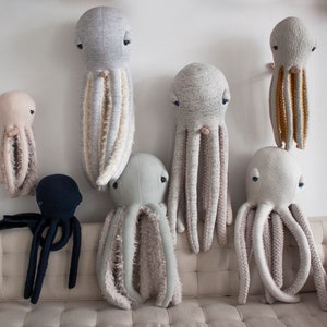 Big GrandPa Octopus Handmade Plush toy image 8