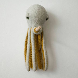 Small POP Octopus Handmade Stuffed Animal image 1