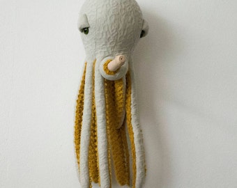 Small POP Octopus - Handmade Stuffed Animal