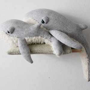 Small GrandPa Whale Handmade Stuffed Animal image 6