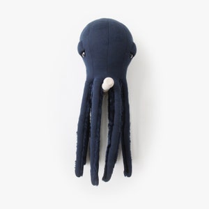 Small Night Octopus - Handmade Stuffed Animal