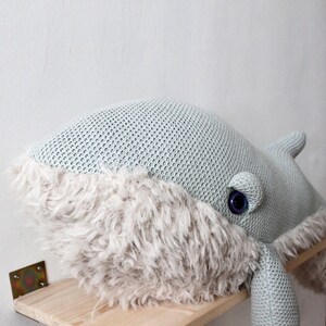 Big GrandMa Whale Handmade Stuffed Animal image 2