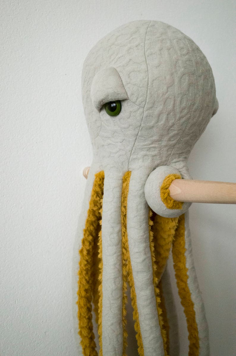 Small POP Octopus Handmade Stuffed Animal image 3