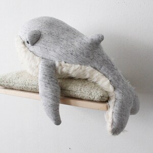 Small GrandPa Whale Handmade Stuffed Animal image 4