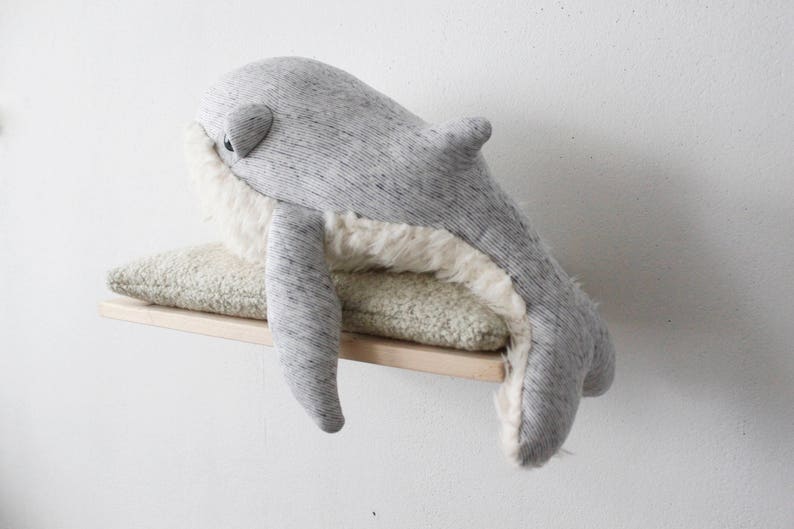 Small GrandPa Whale Handmade Stuffed Animal image 4