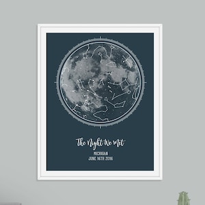 Custom Star Map. Star Map Poster. Anniversary Gift. Wedding Gift. Customized Star Map. Personalized Star Map. Constellation Map. Night Sky