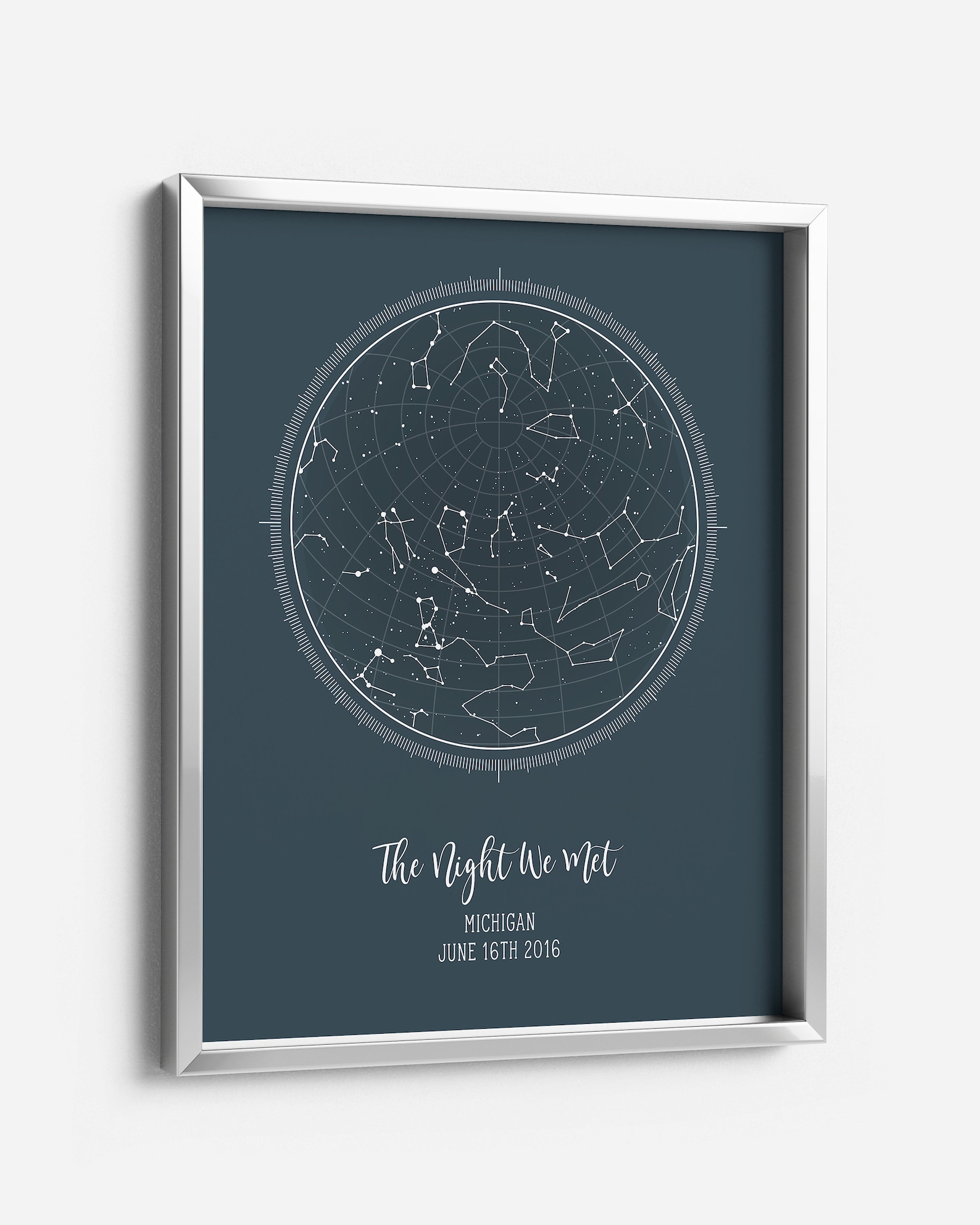 Custom Star Map. Star Map Poster. Anniversary Gift. Wedding | Etsy