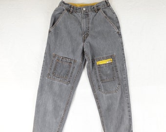 Vintage Levi's Sport Jeans, Boys Youth Size Medium, Made in Canada, 80s 90s