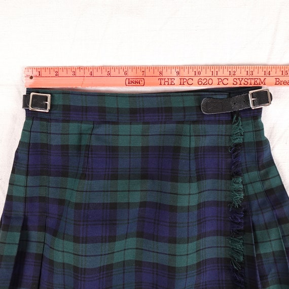 Blue kilt skirt hotsell