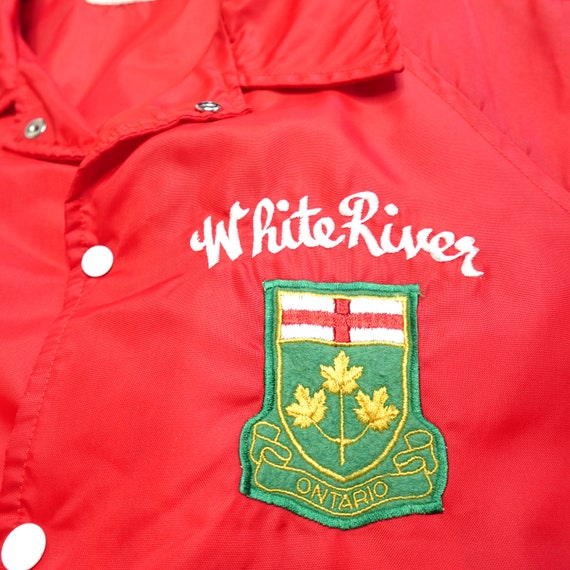 Vintage White River Ontario Hudson's Bay Jacket A… - image 3