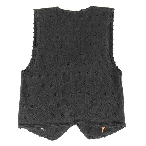 Vintage Jantzen Hand Embroidered Sweater Vest Wom… - image 8