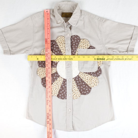 Vintage Eddie Bauer Button Up Shirt, Women's Smal… - image 8