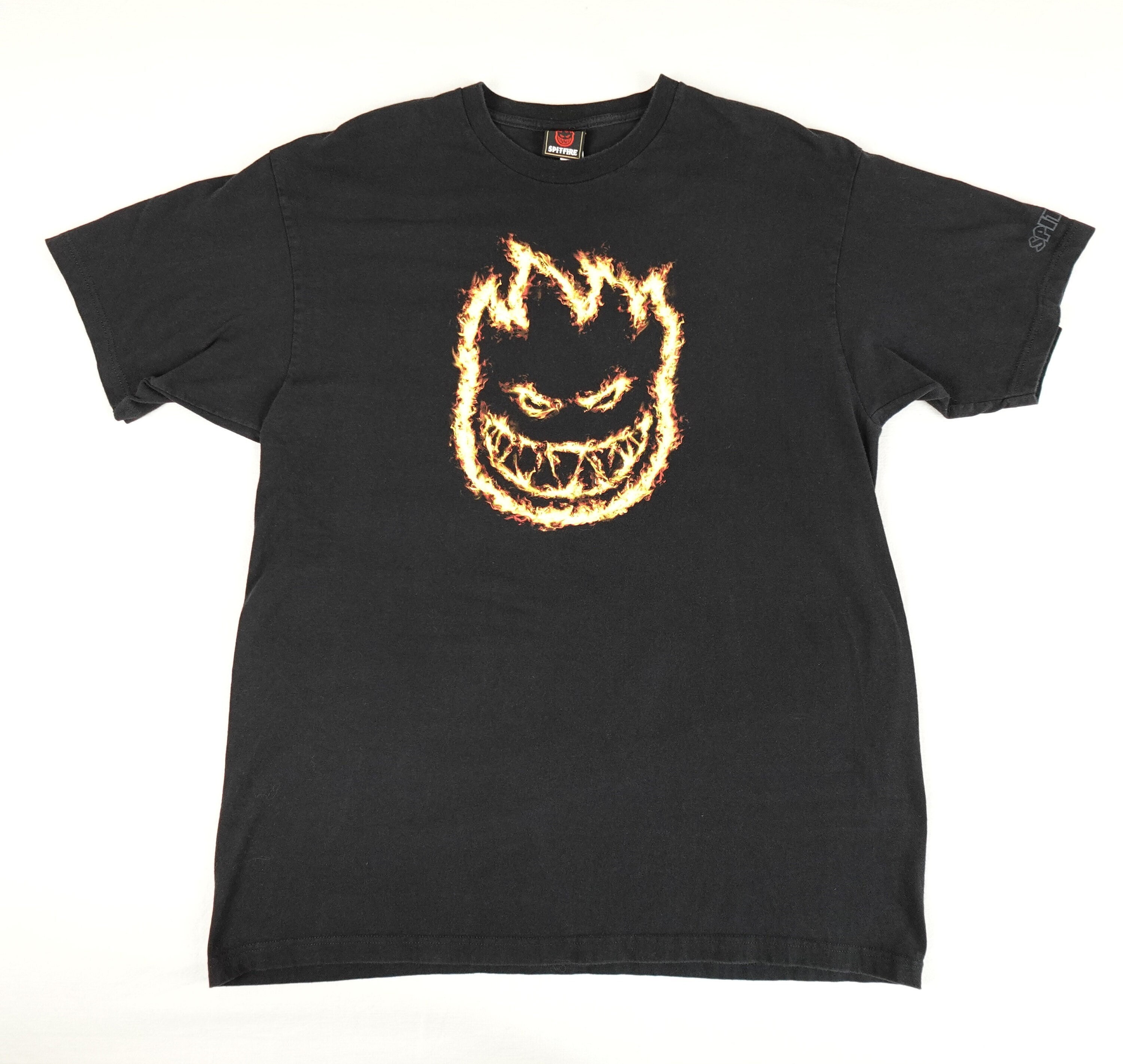 Vintage Spitfire Skateboards Flame Logo Shirt Adult XL 100 Vintage Spitfire Skateboards Flame Logo Shirt Adult XL 100