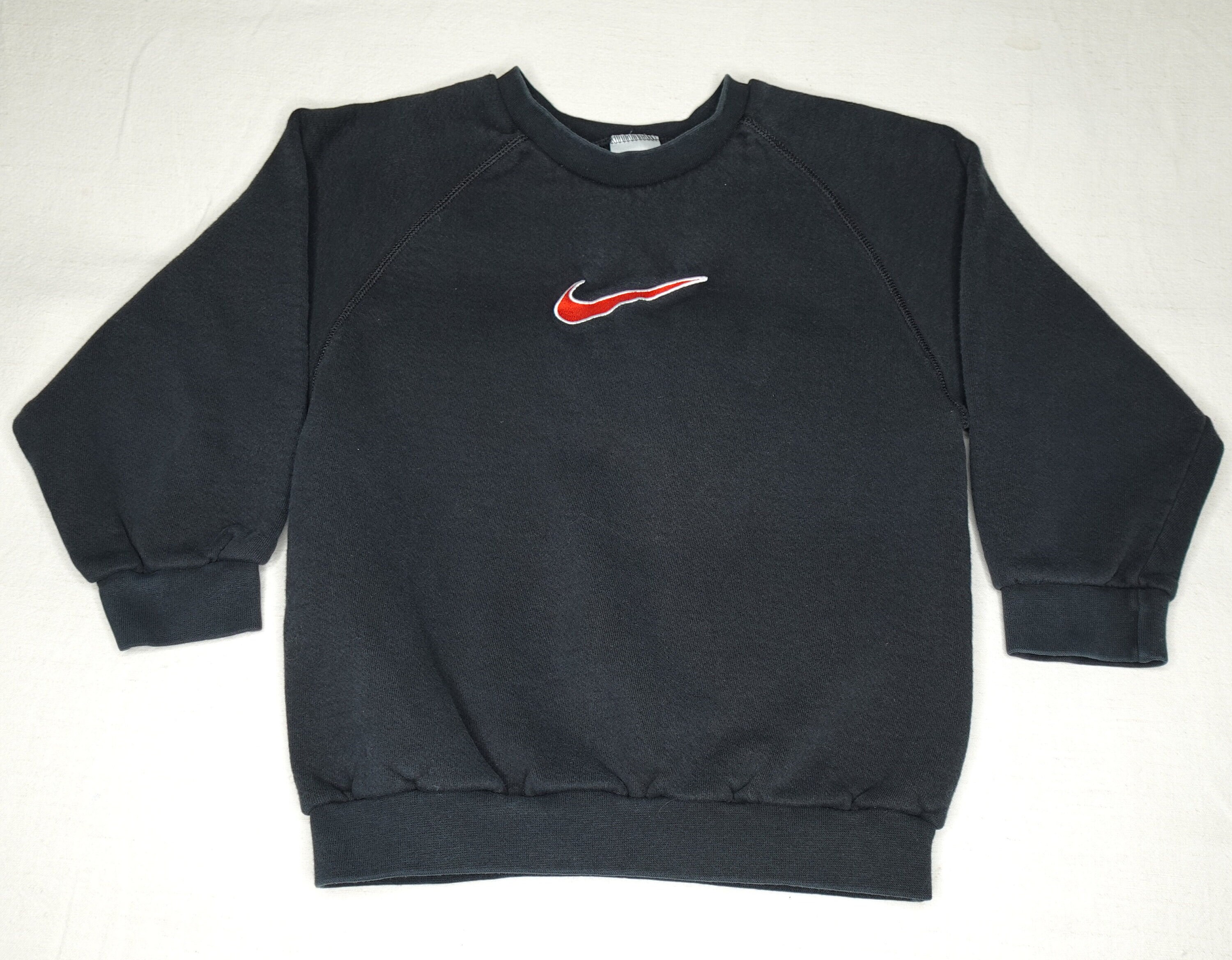 Red Nike Sweatshirt - Etsy Red Nike Sweatshirt - Etsy