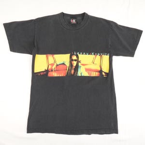 Vintage 90's Roxette Swedish Pop Rock Duo Band Black Large T Shirt